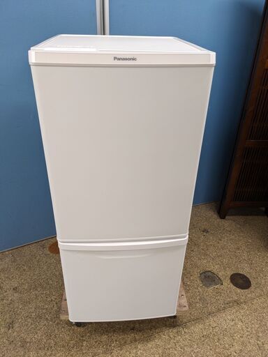 ☆2022年製 Panasonic 2ドア 冷凍冷蔵庫 138L NR-B14FW-W 右開き マットホワイト