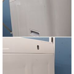 2021年製 SHARP 全自動電気洗濯機 5.5kg ES-GE5E-W 風乾燥3.0kg コンパクトの画像