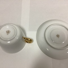 大倉陶園モーニングカップ（未使用）箱無し。の画像