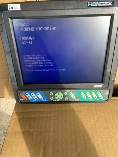 ホンデックス　デジタル魚探　HE-81GPⅡ-Di 8.4インチ