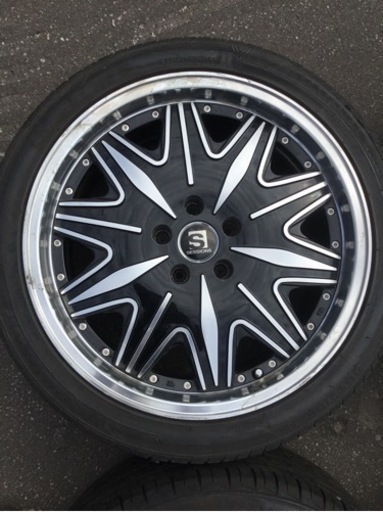 社外19インチ アルミホイール 245/40ZR19 4本セット