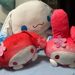 サンリオ　ぬいぐるみ　3点
