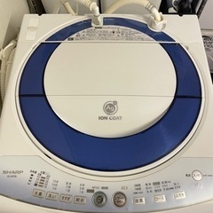 SHARP 洗濯機の画像