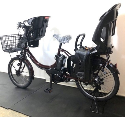 関東全域送料無料　業界最長完全保証 電動自転車　ヤマハ　パスバビー　20インチ 8.7ah パワフルアシスト　茶色 電動アシスト自転車