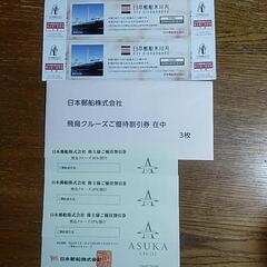株主優待券(日本郵船)