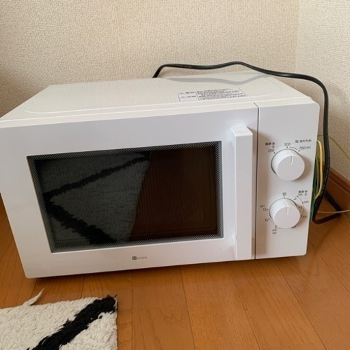 ニトリ電子レンジ数回使用