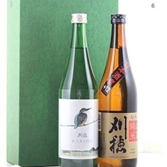 （純米吟醸2本セット）刈穂 山廃純米辛口 かわせみ 純米吟醸★取...