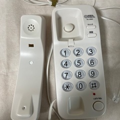 固定電話　シンプルホンの画像