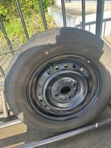 タイヤ　鉄ホイルセット