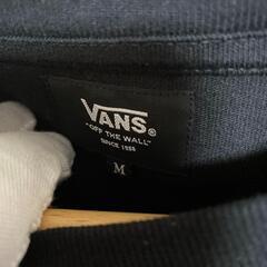 VANS  バンズ Tシャツ VANS-MT01 M BLACK×ORANGEの画像