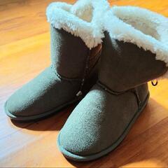 LOGOS DAYSキッズブーツ(１８cm)カーキ色の画像