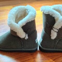 LOGOS DAYSキッズブーツ(１８cm)カーキ色の画像