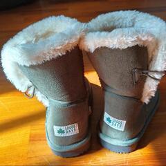 LOGOS DAYSキッズブーツ(１８cm)カーキ色の画像