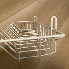 フック付き　小物ラックの画像