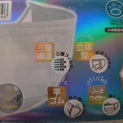 【新品】普通サイズ 不織布マスク50枚入り ✕ ２箱の画像