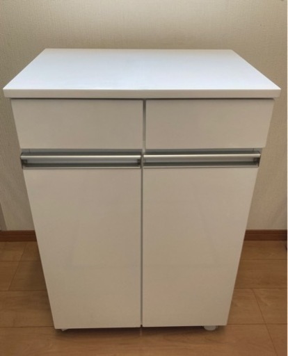 【引き渡し決定】木製　ダストボックス　ゴミ箱