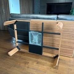家具調こたつ、ローテーブル（美品）の画像