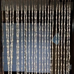 ナチュラルのれん3枚組みの画像