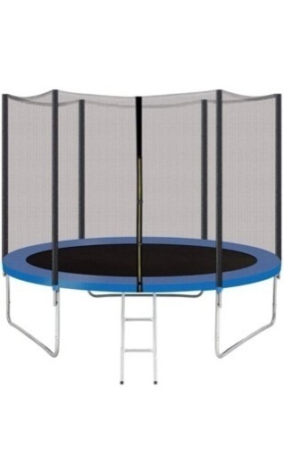 【配送可】Dzannc 子供用トランポリン 直径244cm 屋外用 耐荷重約150kg