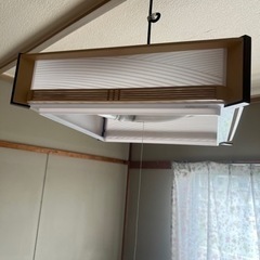 和風蛍光灯の画像