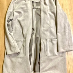 レディースコート　ライトグレー