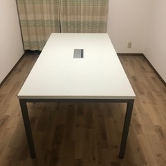 決まりました。会議用テーブル、ミィーティング、オフィス用、事務用