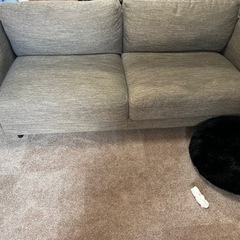 ◎28日限定0円◎2.5人描けファブリックソファ（ニトリ）の画像