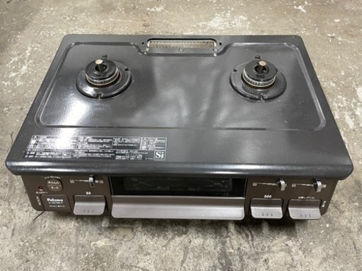 2020年製　都市ガス　ガスコンロ　ゴトク蓋無し　パロマ　IC-S87BM-1R