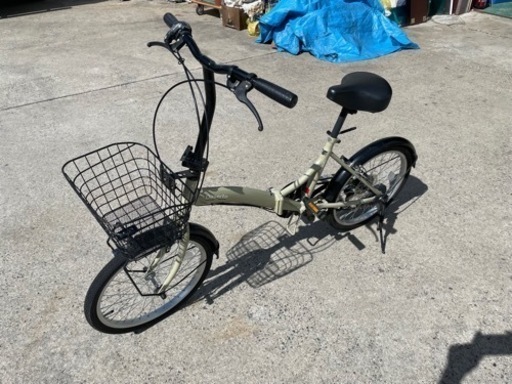 決まりました☆乗って帰れます?折りたたみ自転車☆綺麗な中古品