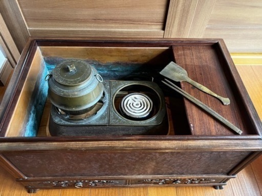 長火鉢 レトロ アンティーク