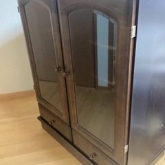 中古飾り棚　キャビネット