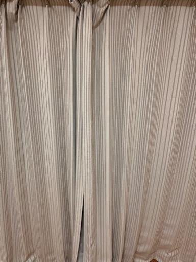ニトリ カーテン 100×210cm 2枚 レースカーテン付き