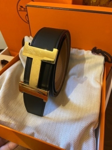 本日限定価格?本日で解除　3万円?【HERMES】エルメス　リバーシブルベルト　
