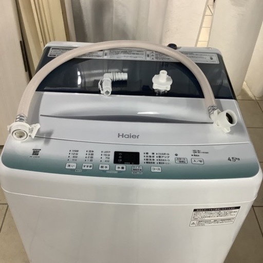 Haier ハイアール　洗濯機　4.5㎏　JW-U45HK 2022年製