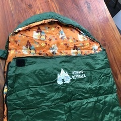 ムーミン柄　子供用の寝袋　レトキ　Retkiの画像