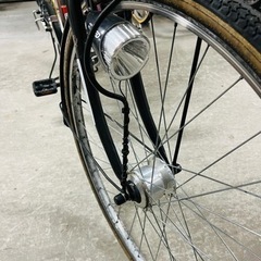 マルキンシティサイクル 27インチ ルネシック Runesic こげ茶 おしゃれの画像