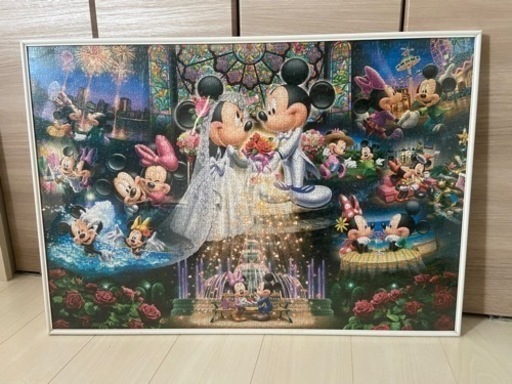 ディズニーパズル（ウェディング）フレーム付き
