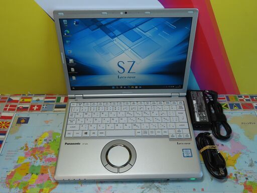 JC0510 パナソニック Let's Note CF-SZ6 ノートPC Win11 美品 office2021