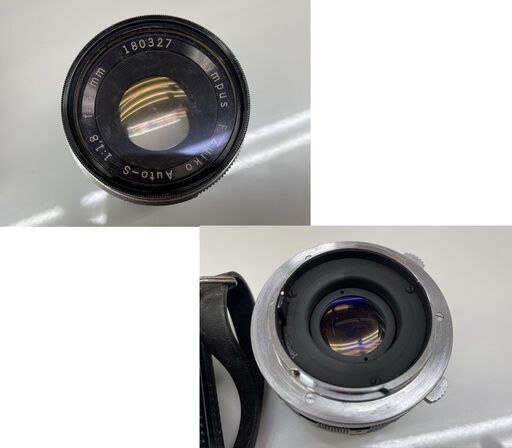OLYMPUS PEN F レンズセット 一眼レフ フィルムカメラ F Zuiko Auto-S 1:1.8 38mm E.Zuiko