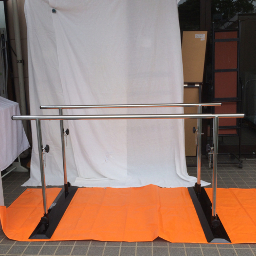 △カワムラサイクル 簡易平行棒 A200100714 4段階 リハビリ 歩行トレーニング 室内用