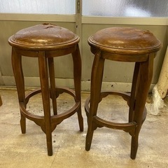 アンティークなハイチェア　3個セット