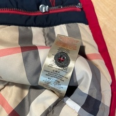 ベビー　バーバリーBurberry中綿ジャケットの画像
