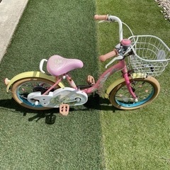 自転車　子供用　女の子　16インチ