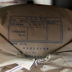 滋賀県産キヌヒカリ60kg/玄米/未開封【守山市〜草津市内での受け渡し可能】