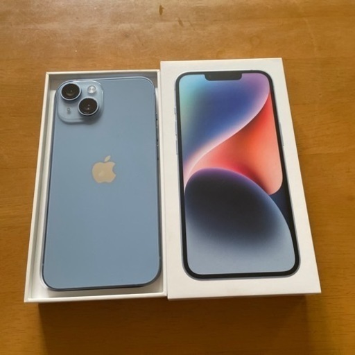 【美品】iPhone14 128GB (ブルー)SIMフリー