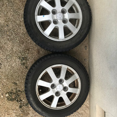 スノータイヤ　ホイール付　軽自動車用　4輪分