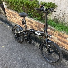 楽天アマゾン1位X20電動アシスト折り畳み自転車の画像