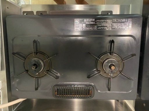 2口ガスコンロ　PALOMA IC-S87BM-R
