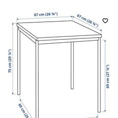 IKEA ダイニングセット 美品の画像