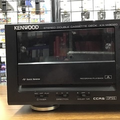 KENWOOD ステレオダブルカセットデッキ KX-W8020の画像